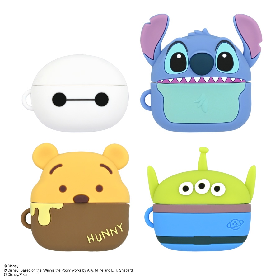 ディズニーキャラクター、ピクサーキャラクター ／ AirPods Pro 3 対応 シリコンケース