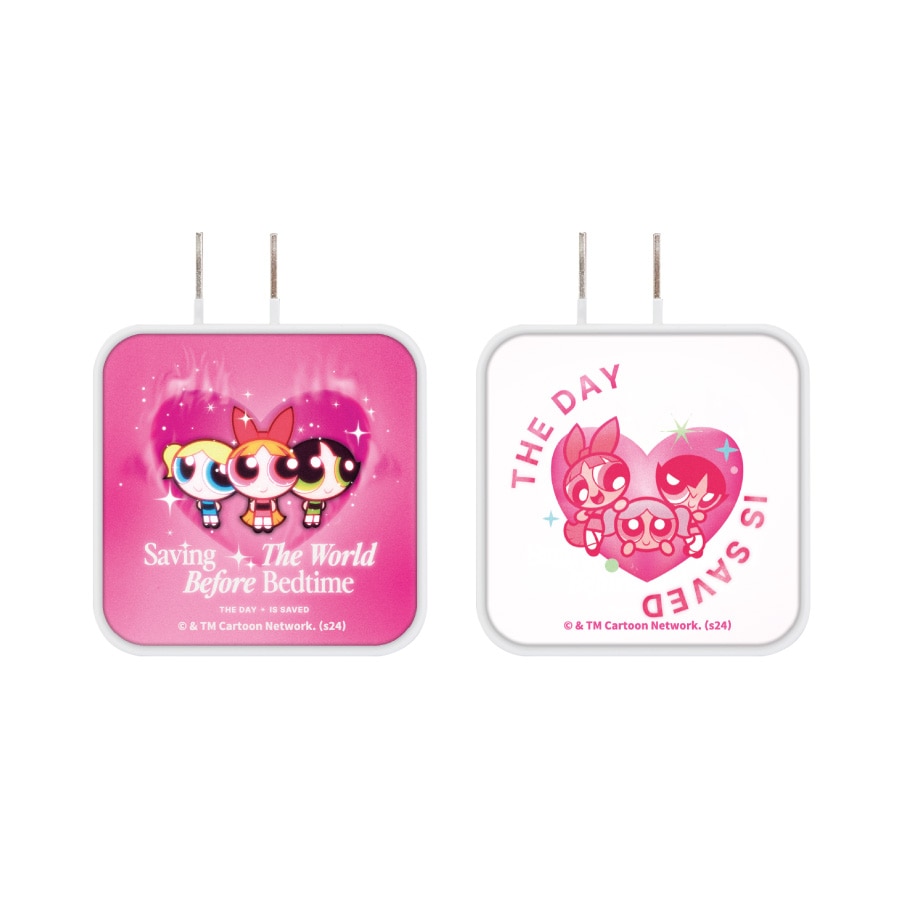 パワーパフ ガールズ USB / USB Type-C ACアダプタ