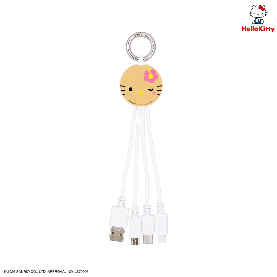 サンリオキャラクターズ マルチ充電ケーブル