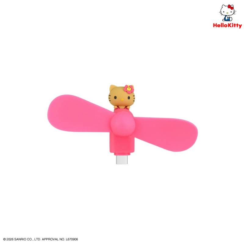サンリオキャラクターズ コネクタ付き ミニクールファン （USB Type-C