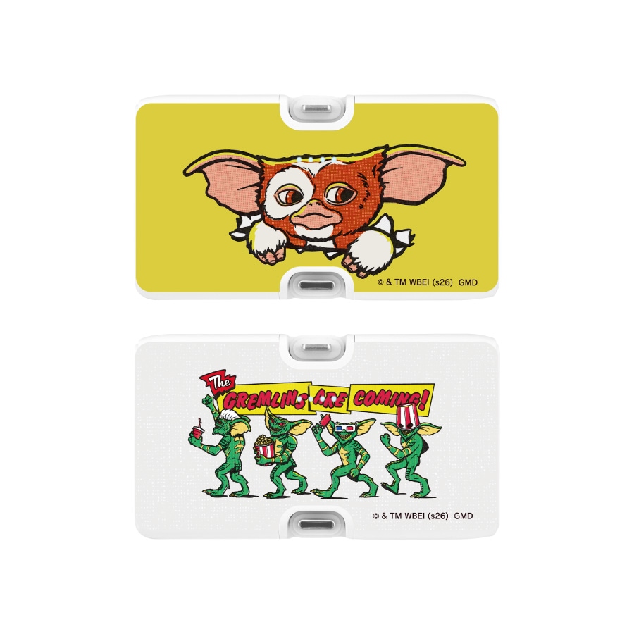 7月中旬発売予定　グレムリン Lightning / Type-C コネクタ付き リチウムイオン充電器 4000mAh