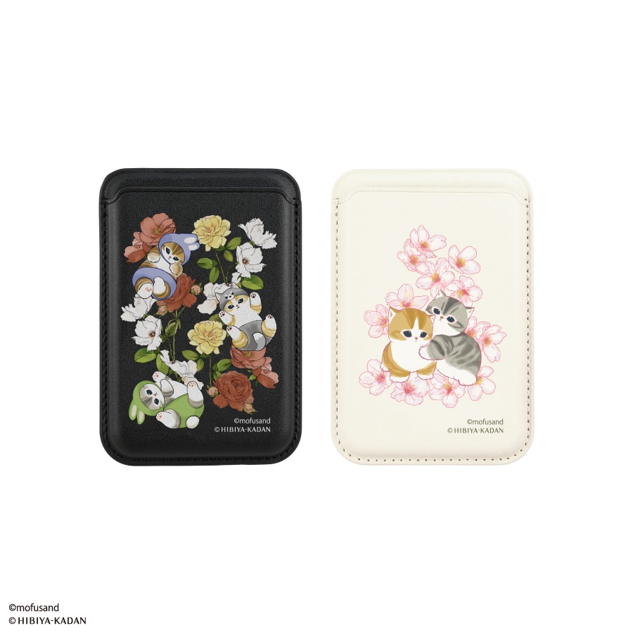 mofusand×日比谷花壇 MagSafe 対応 カードウォレット