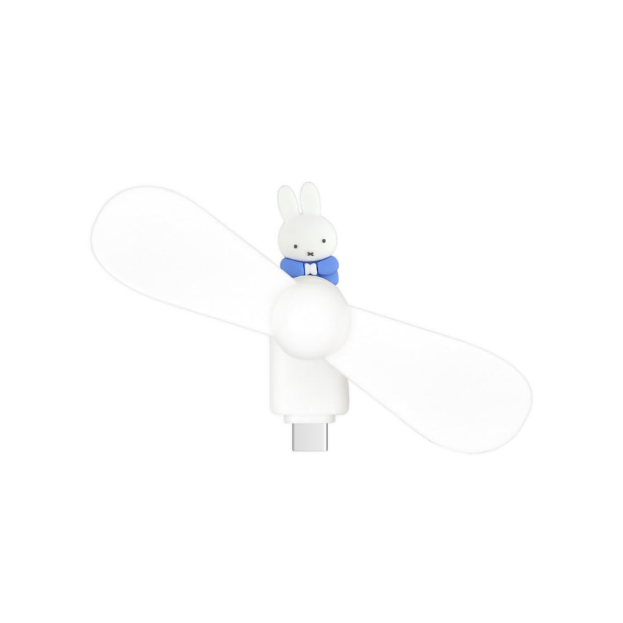 ミッフィー コネクタ付き ミニクールファン （USB Type-C）