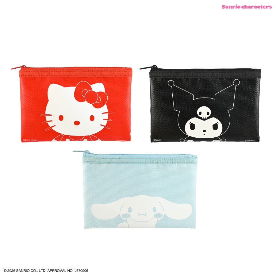 9月下旬入荷予定　サンリオキャラクターズ セーフティポーチ