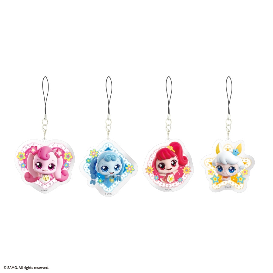 キャッチ！ティニピン モバイルアクリルストラップ Lサイズ