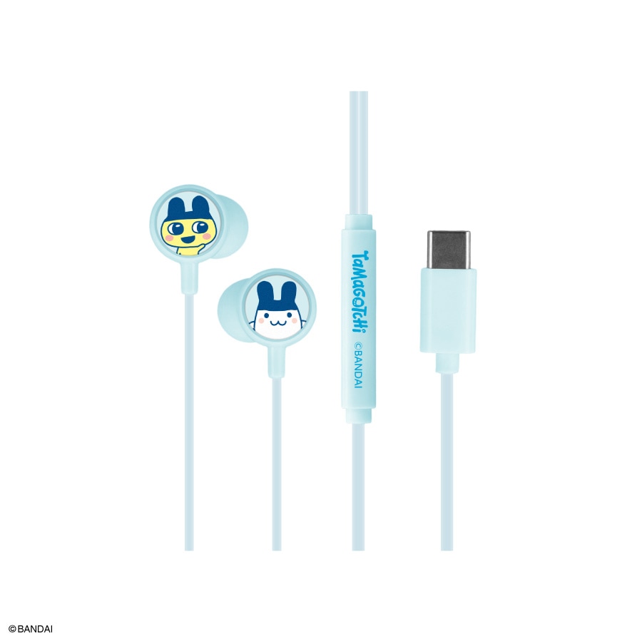 12月上旬発売予定　たまごっち リモコンマイク付き USB Type-C ステレオイヤホン