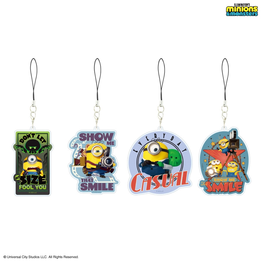 『ミニオンズ&モンスターズ』シリーズ モバイルアクリルストラップ Lサイズ