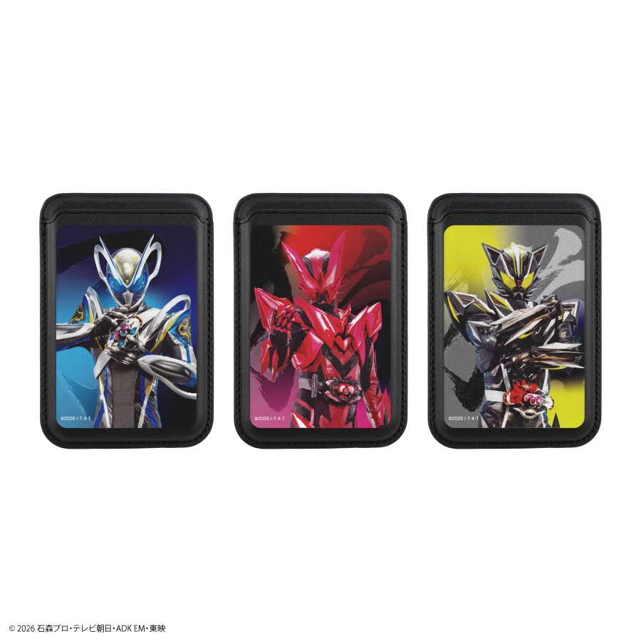 10月下旬発売予定　仮面ライダーマイス MagSafe 対応 カードウォレット