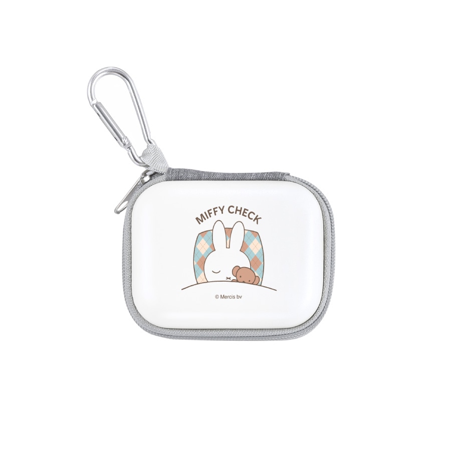ミッフィー MIFFY CHECK ガジェットポーチSS 