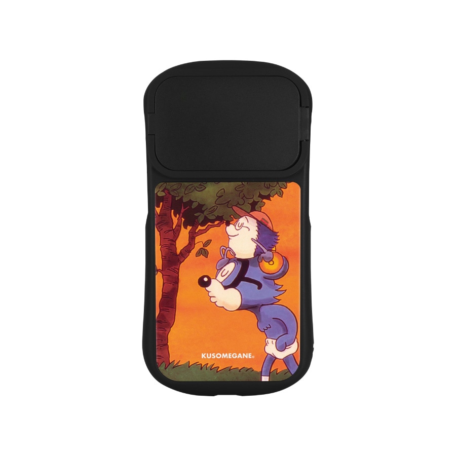 KUSOMEGANE  iPhone15 / 15 Pro / 14 / 14 Pro / 13 / 13 Pro / 12 / 12 Pro 対応 ハイブリッドガラスケース