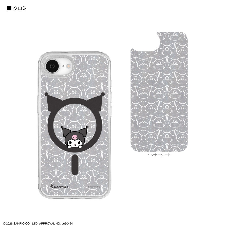 サンリオキャラクターズ  Camera Frame iPhone17e / 16e MagSafe 対応 ケース