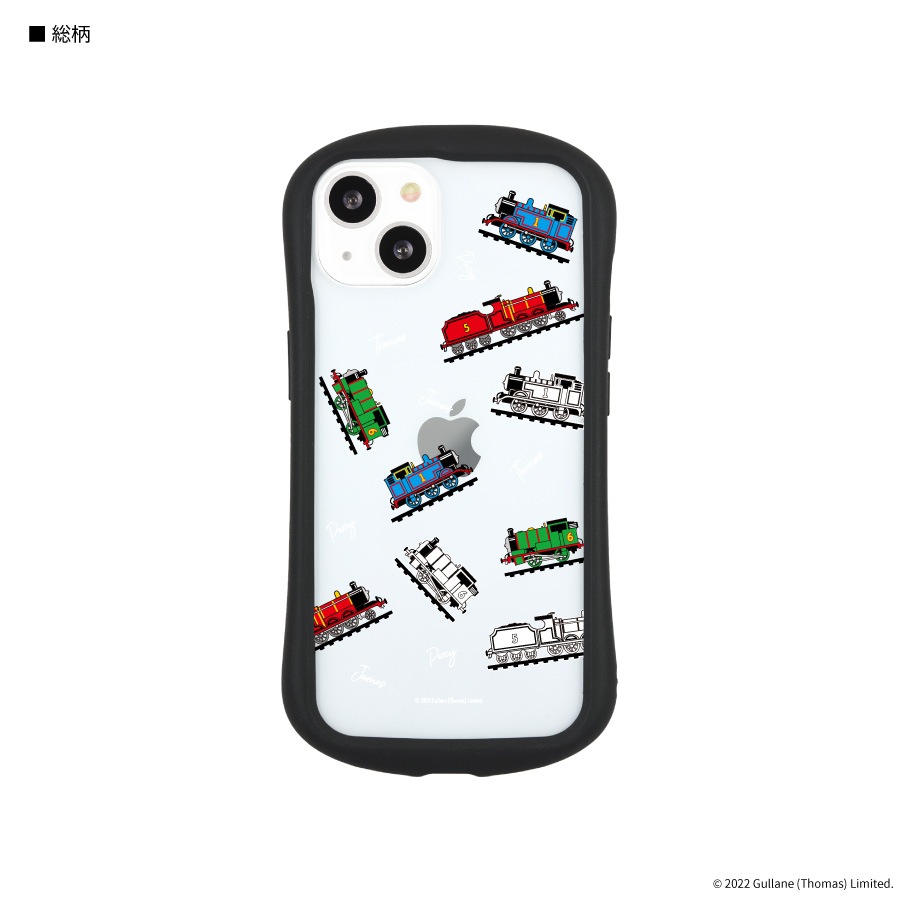 きかんしゃトーマス iPhone13対応 ハイブリッドクリアケース