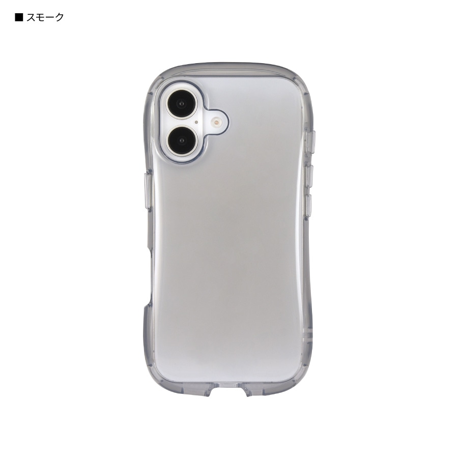 iPhone用クリアケース 約16.5cm x 8cm iPhone16 対応 クリスタルクリアケース | オリジナル商品