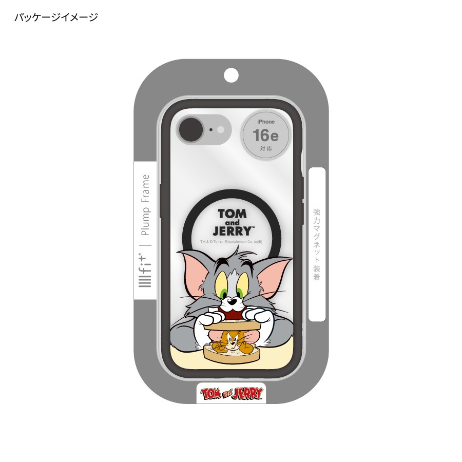 トムとジェリー IIIIfit プランプフレーム iPhone 16e 対応 ケース