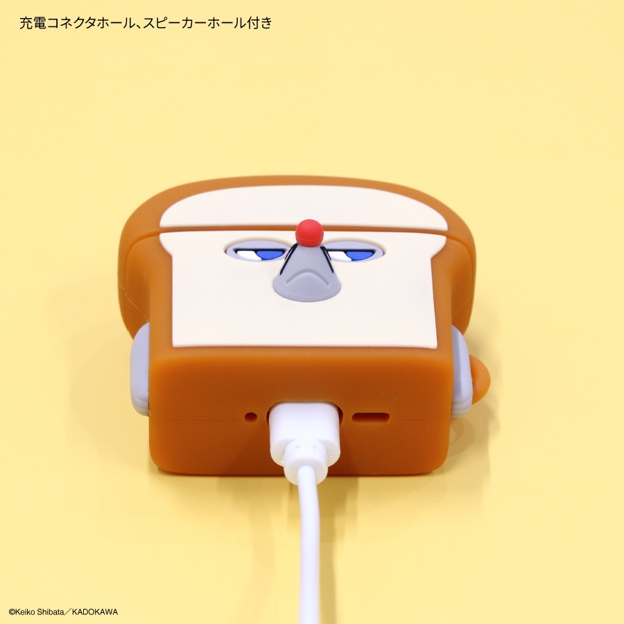 美品✩︎パンどろぼう ワイヤレスイヤホン本体とイラスト付き