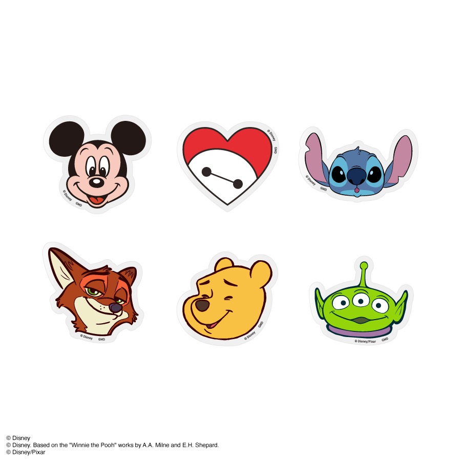 ディズニーキャラクター、ピクサーキャラクター ／ punipop