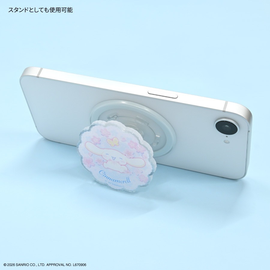 サンリオキャラクターズ MagSafe 対応 ダイカット クリア POCOPOCO