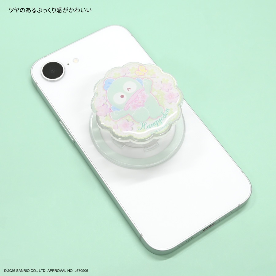 サンリオキャラクターズ MagSafe 対応 ダイカット クリア POCOPOCO