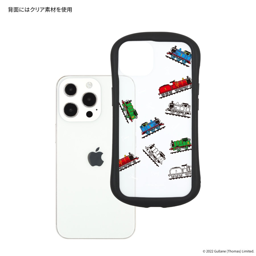 きかんしゃトーマス iPhone13 Pro対応 ハイブリッドクリアケース