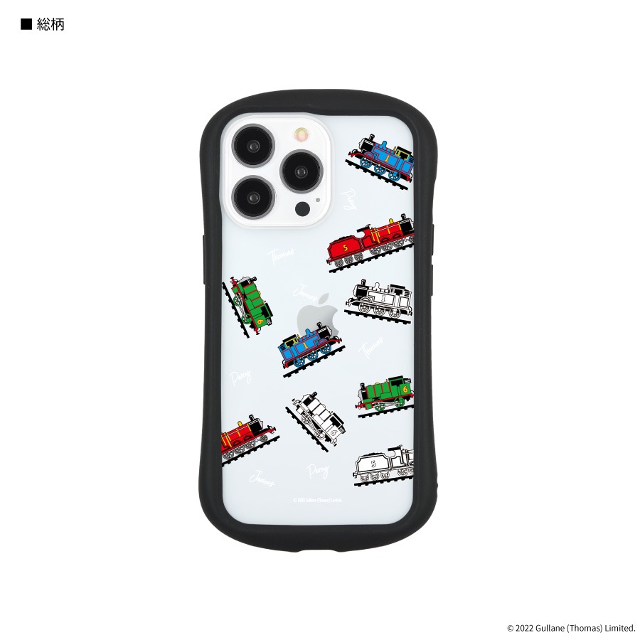 きかんしゃトーマス iPhone13 Pro対応 ハイブリッドクリアケース