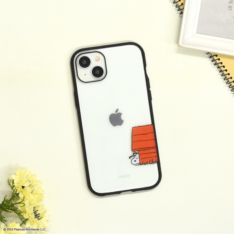 ピーナッツ IIIIfit Clear iPhone15 Plus / 14 Plus 対応 ケース