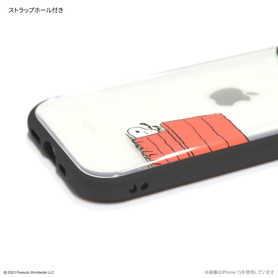 ピーナッツ IIIIfit Clear iPhone15 Plus / 14 Plus 対応 ケース