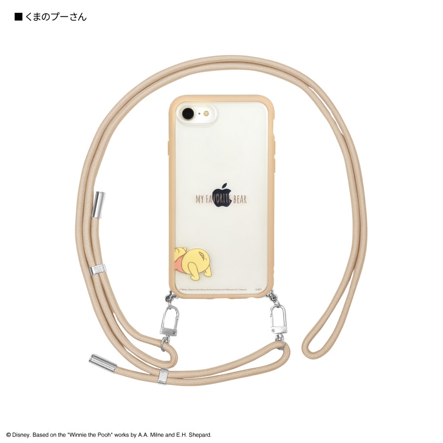 くまにぃ　Apple iPhone SE第二世代 くまのがっこう iPhoneSE(第3世代/第2世代)/8/7/6s/6対応