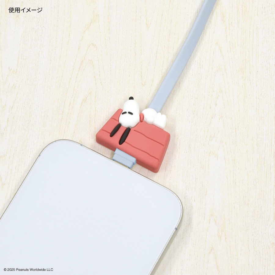 ピーナッツ スヌーピー USB Type-C 対応 マスコットケーブル