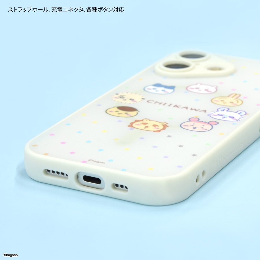 ちいかわ IIIIfit プランプフレーム iPhone17 MagSafe 対応 ケース