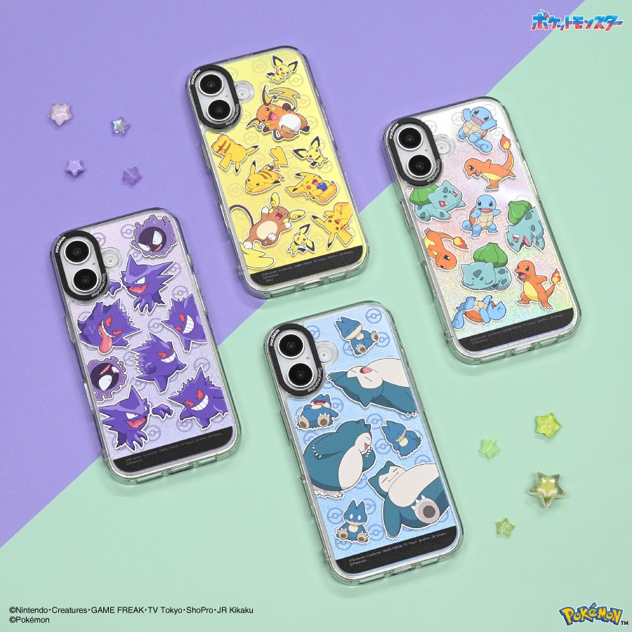 ポケットモンスター Camera Frame iPhone 16 対応 ケース
