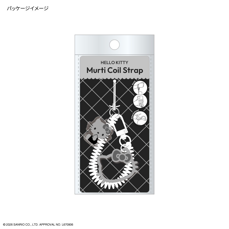 サンリオキャラクターズ マルチコイルストラップ