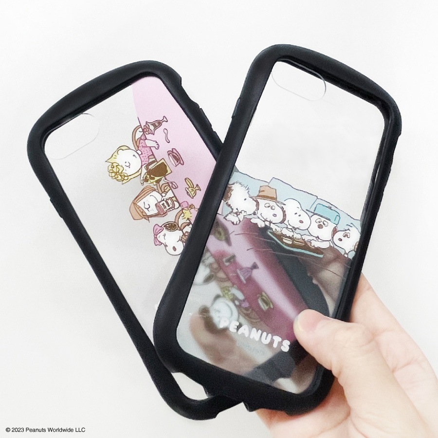 ピーナッツ iPhoneSE(第3世代/第2世代)/8/7/6s/6 対応 ハイブリッドクリアケース
