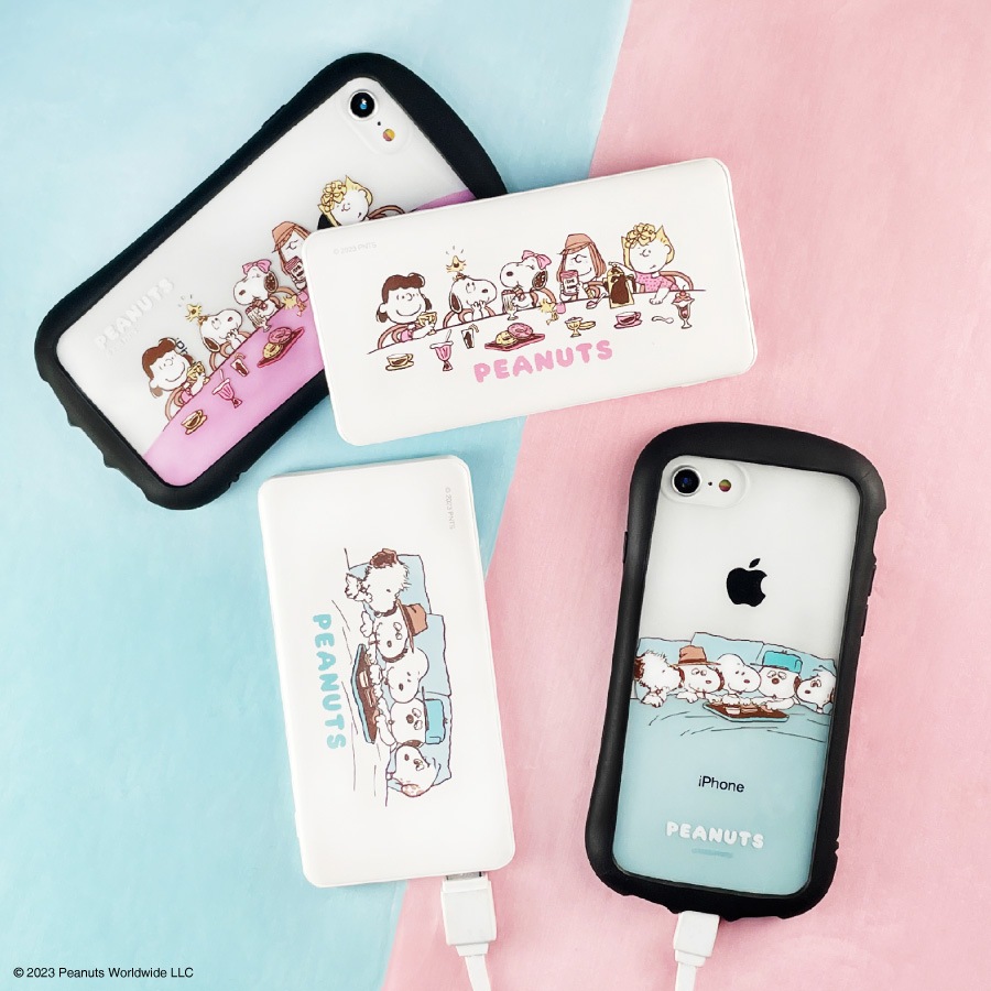 ピーナッツ iPhoneSE(第3世代/第2世代)/8/7/6s/6 対応 ハイブリッドクリアケース