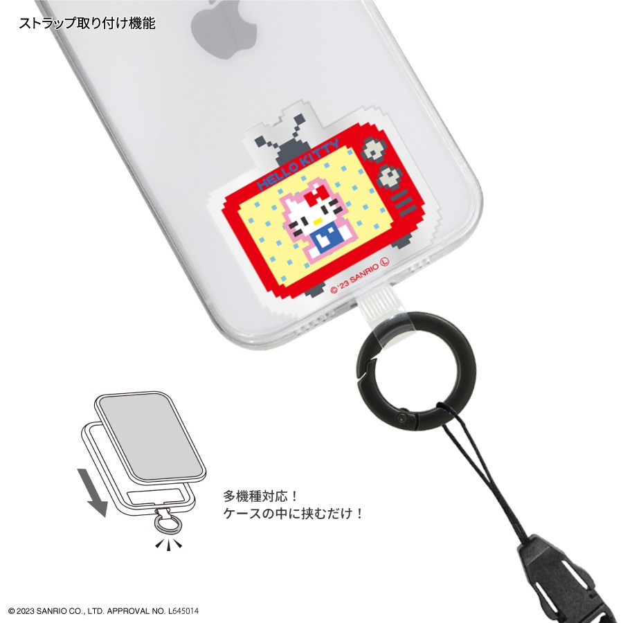 スプラトゥーン2 サンリオキャラクターズ　マルチリング　新品　6点　スマホリング gourmandise スプラトゥーン2×サンリオキャラクターズ マルチ