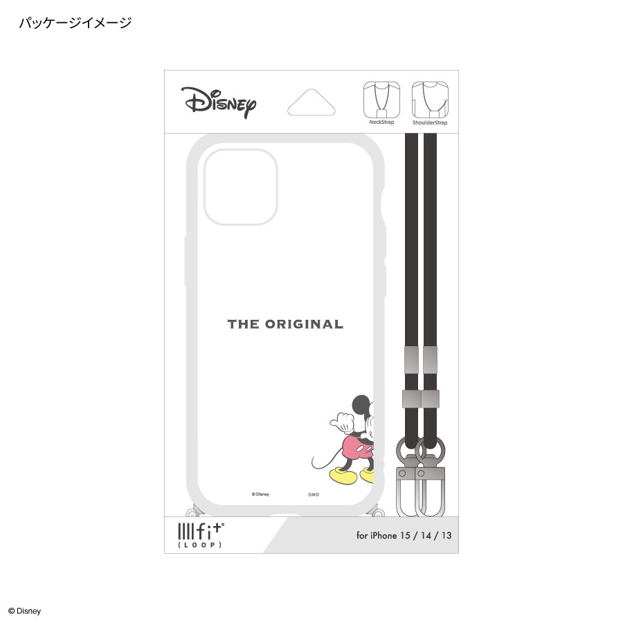 ディズニーキャラクター ／ IIIIfit Loop iPhone15 / 14 / 13 対応 ケース