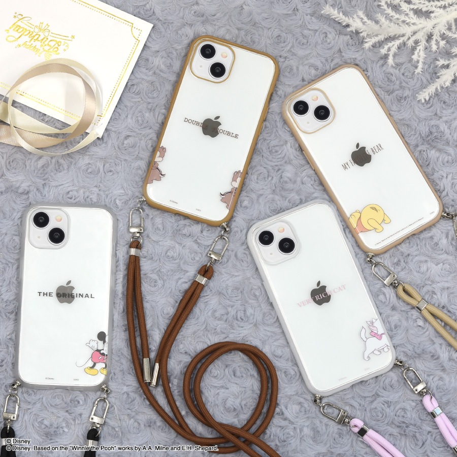 ディズニーキャラクター ／ IIIIfit Loop iPhone15 / 14 / 13 対応 ケース