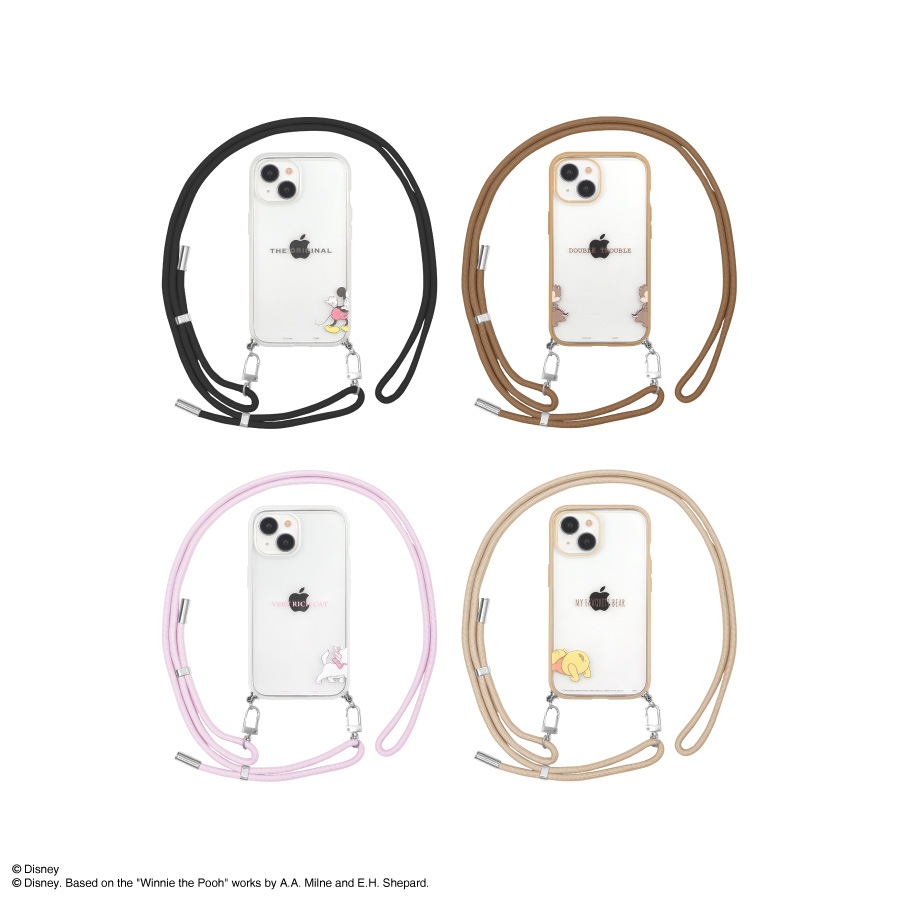 ディズニーキャラクター ／ IIIIfit Loop iPhone15 / 14 / 13 対応 ケース