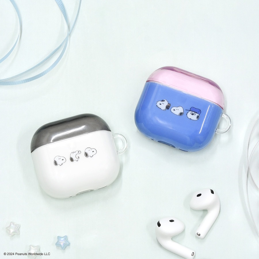 ピーナッツ スヌーピー AirPods 4 対応 ソフトケース | 新着