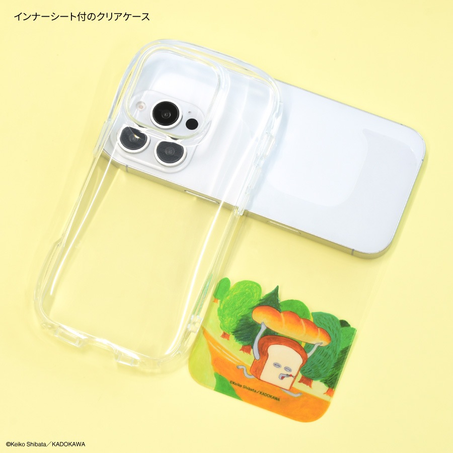 パンどろぼう iPhone16 Pro 対応 クリスタルクリアケース