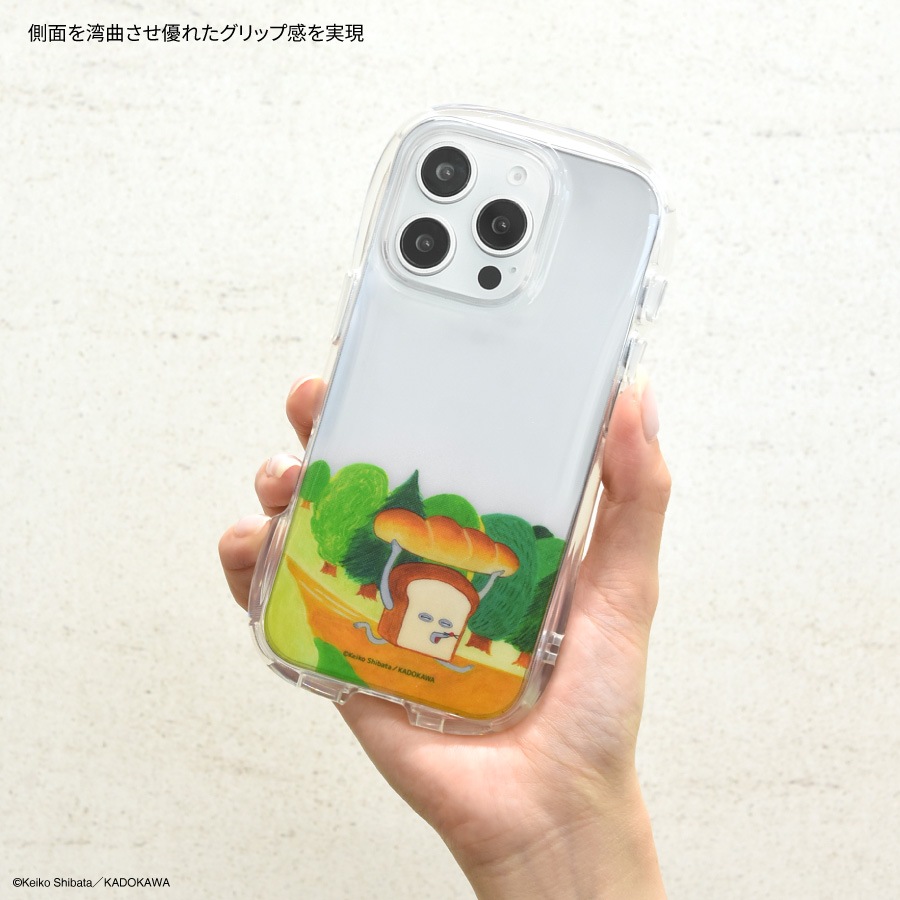 パンどろぼう iPhone16 Pro 対応 クリスタルクリアケース