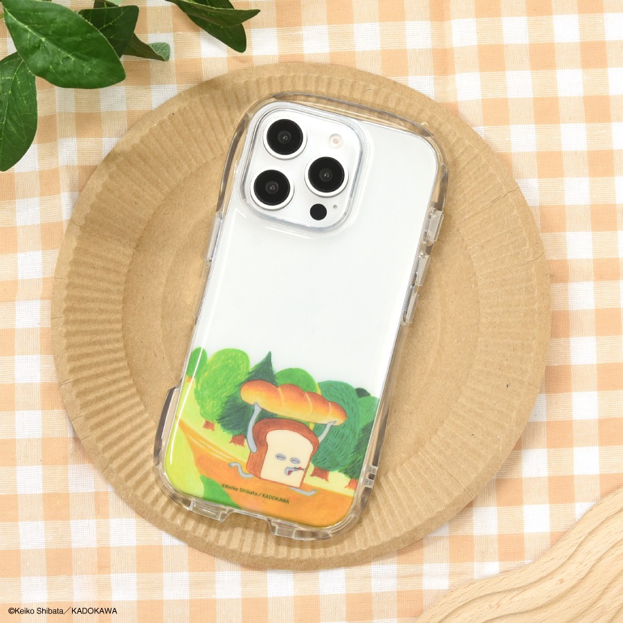 パンどろぼう iPhone16 Pro 対応 クリスタルクリアケース