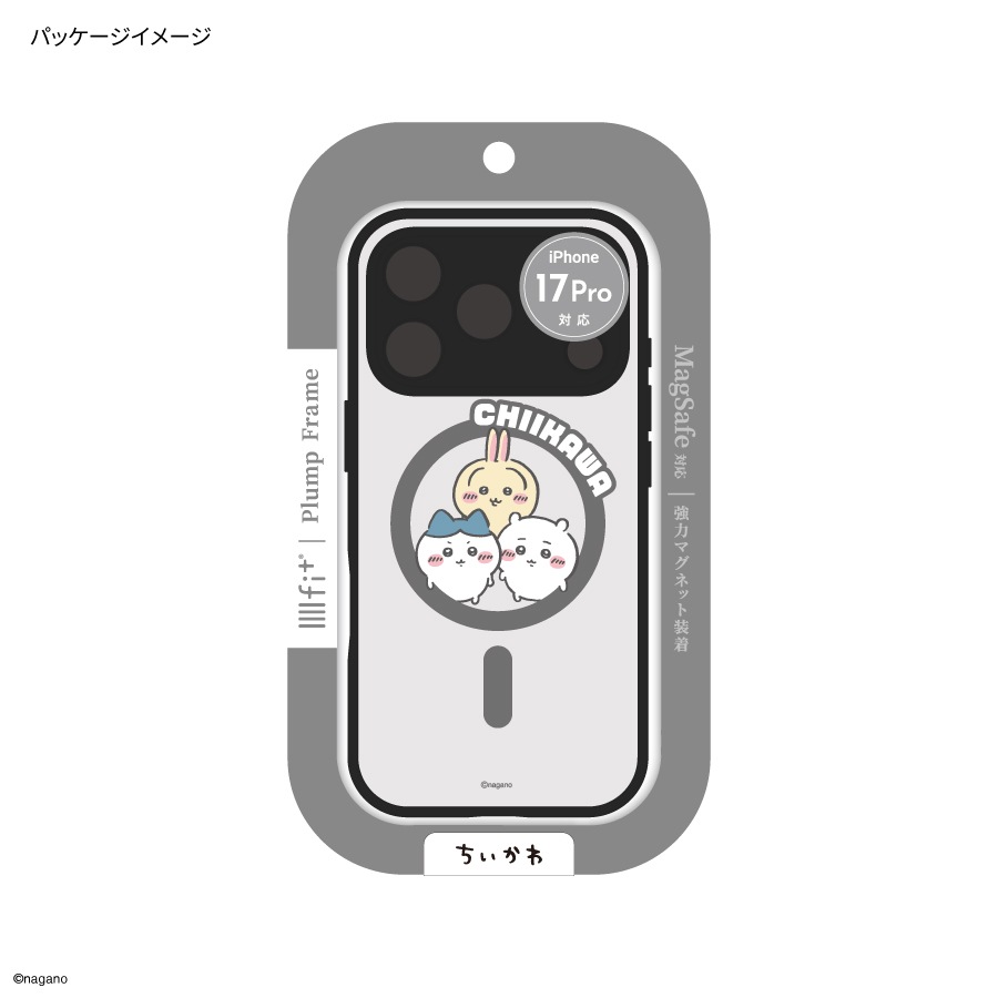 ♡iPhone⑬Proゴールド♡ 11月上旬発売予定 ちいかわ IIIIfit プランプフレーム iPhone17