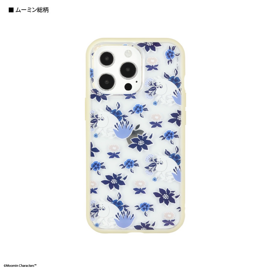 ムーミン　IIIIfit Clear iPhone13 Pro対応ケース