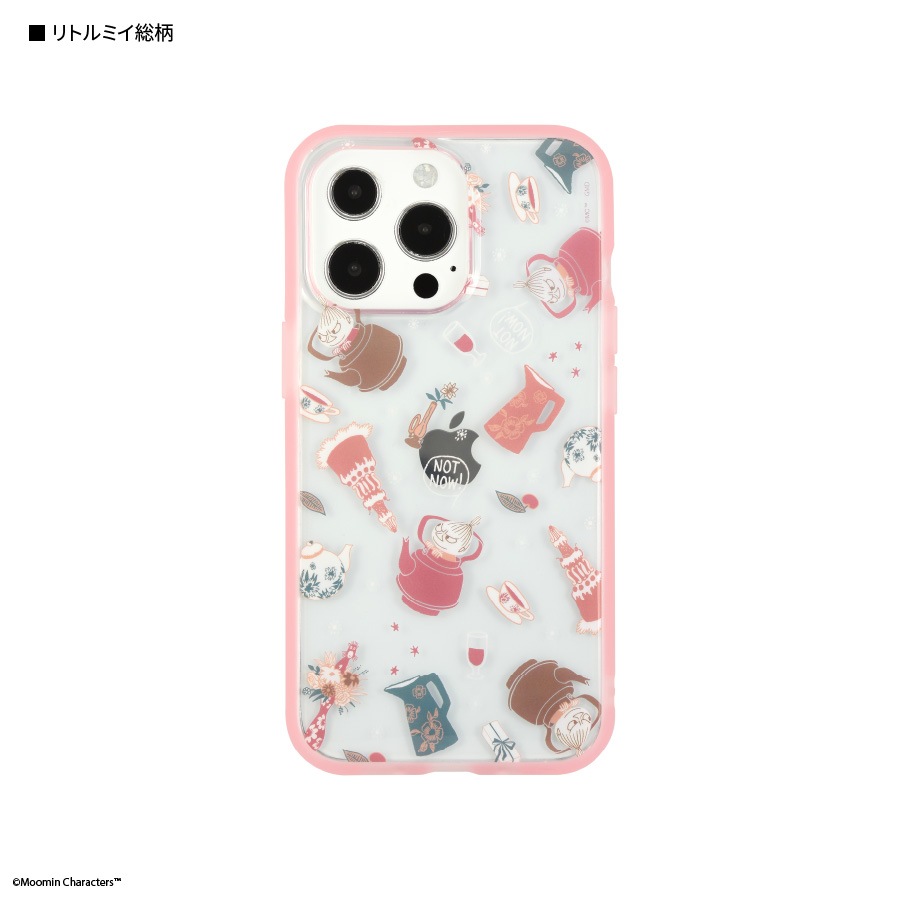 ムーミン　IIIIfit Clear iPhone13 Pro対応ケース
