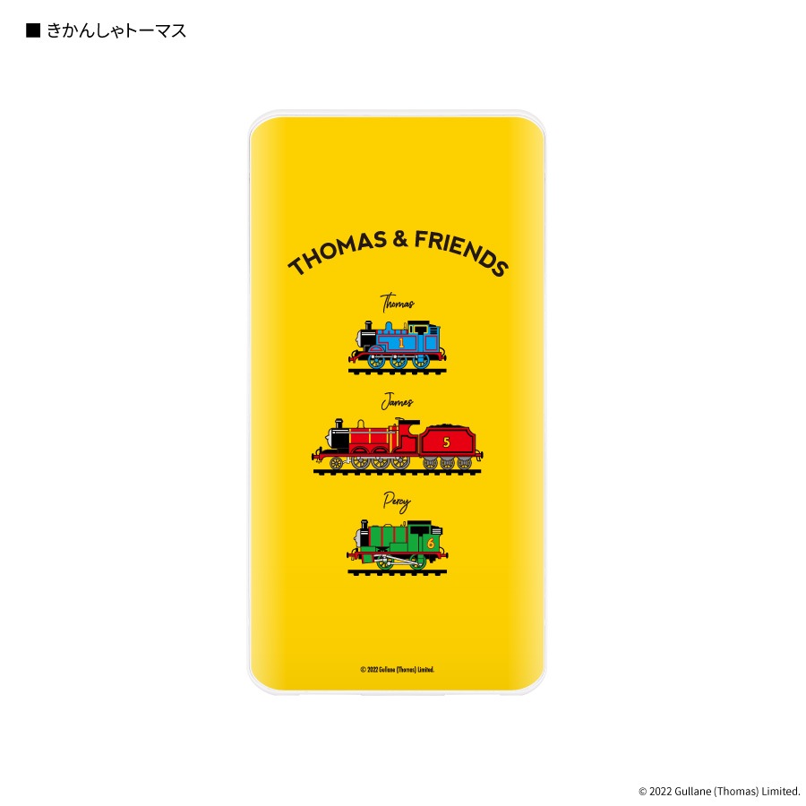 きかんしゃトーマス USB/USB Type-C 4000mAh リチウムイオンポリマー充電器 2.1A