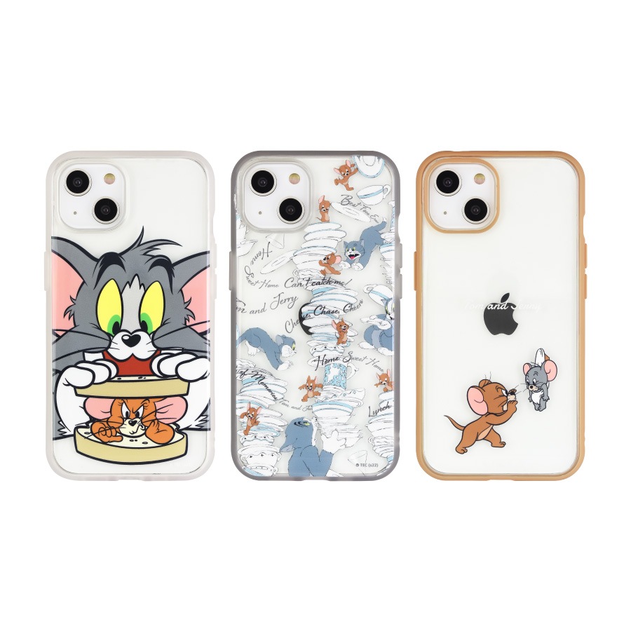 トムとジェリー IIIIfit Clear iPhone14 / 13 対応 ケース