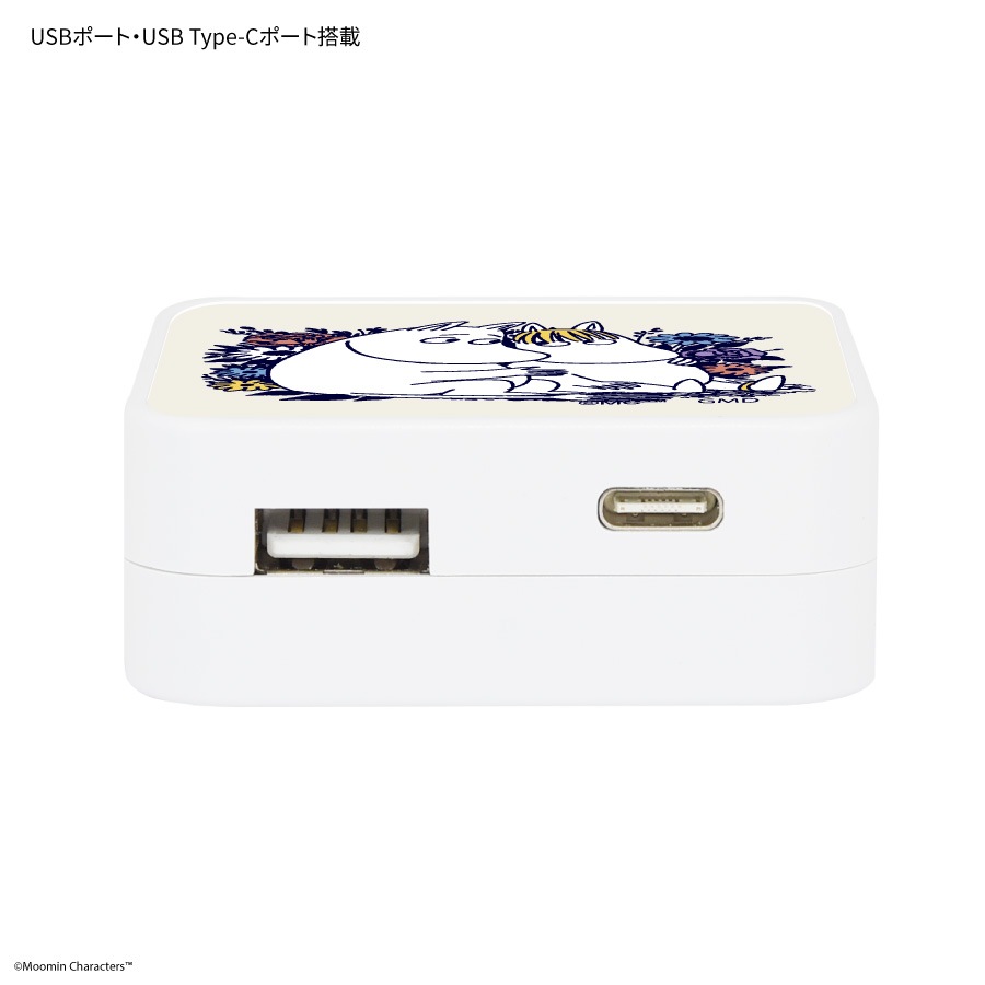 ムーミン USB / USB Type-C AC アダプタ