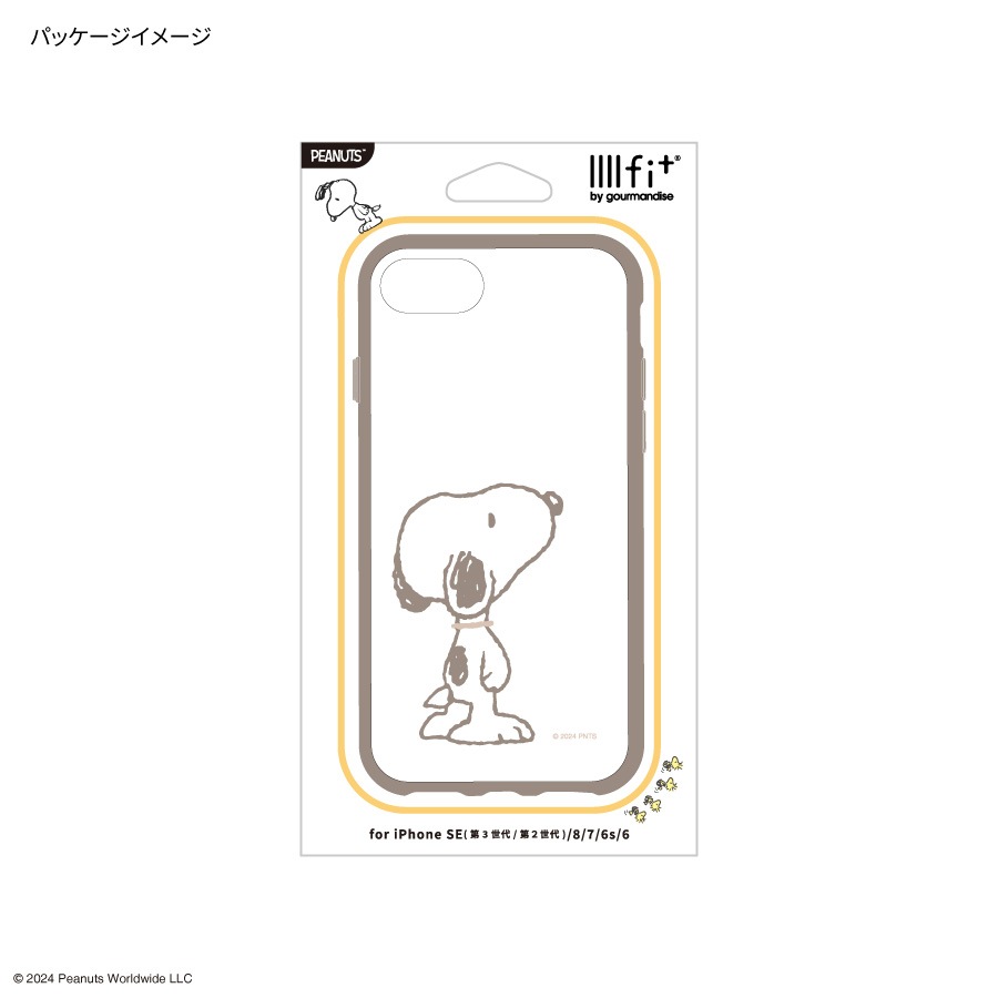 ピーナッツ スヌーピー IIIIfit iPhoneSE(第3世代/第2世代)/8/7/6s/6 対応 ケース