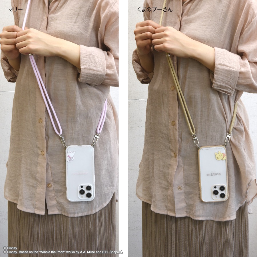 ディズニーキャラクター ／ IIIIfit Loop iPhone15 Pro 対応 ケース