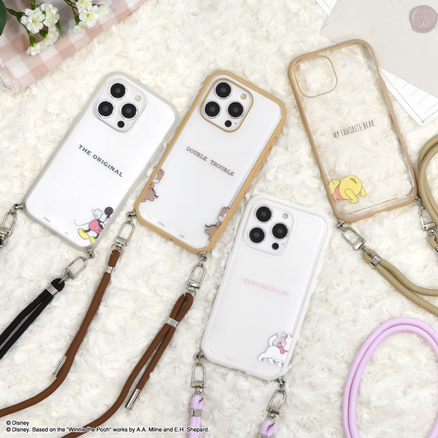 ディズニーキャラクター ／ IIIIfit Loop iPhone15 Pro 対応 ケース